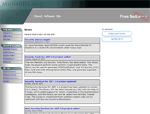 Tablet Screenshot of mentalis.org